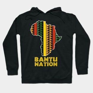 Bantu Nation Africa Zulu Shield Safari African Pattern Hoodie